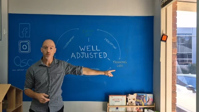 The benefits of being well-adjusted.