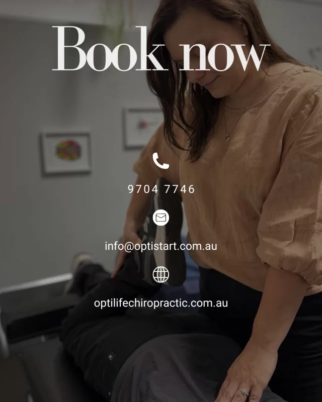 Book your appointments before the Holiday and Christmas crunch! optilifechiropractic.com.au